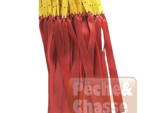 💥 Red flat elastic band 0.70mm for slingshot: power and precision guaranteed! 🎯