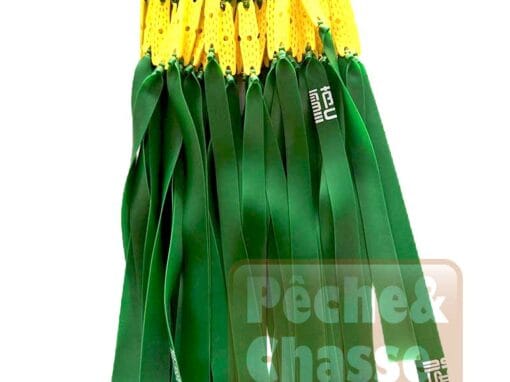 🎯Green Flat Elastic Band 0.60mm for Slingshot – An Essential Accessory for Hunters and Slingshot Enthusiasts! 🎯