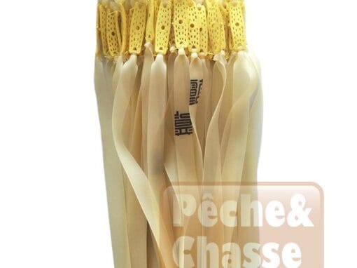 🎯 White Flat Elastic 0.65mm for Slingshots: Enhance your shooting accuracy and power! 🚀