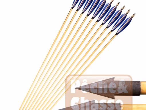 🎯 Authentic Wooden Arrows for Archery – Traditional Aesthetics and Performance!