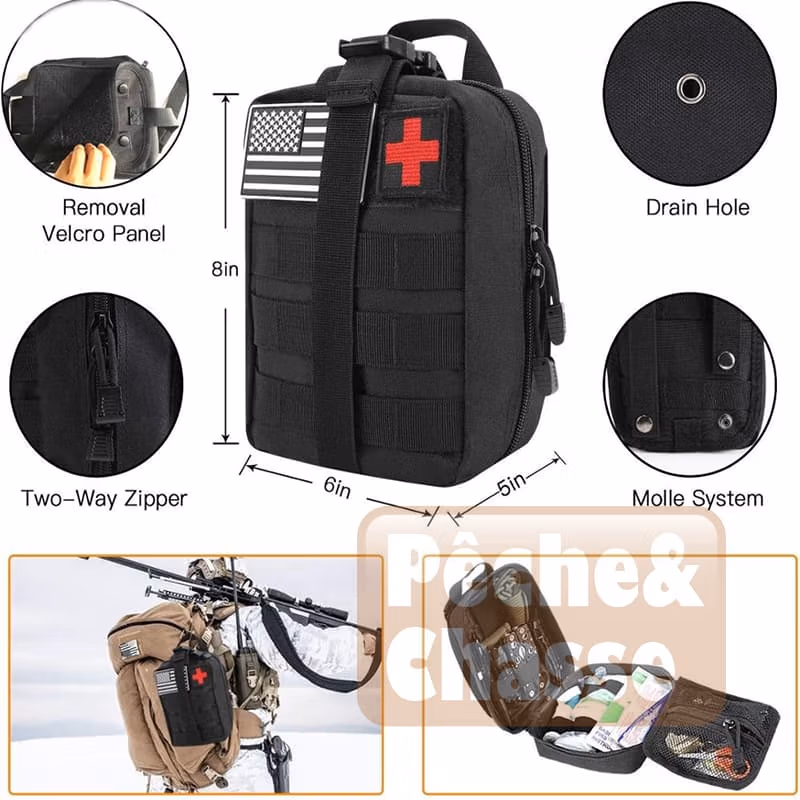 🌲SurvivalMaster Pro 47-in-1: The Best Complete Military Survival Kit for Survivalists and Adventurers!🔦
