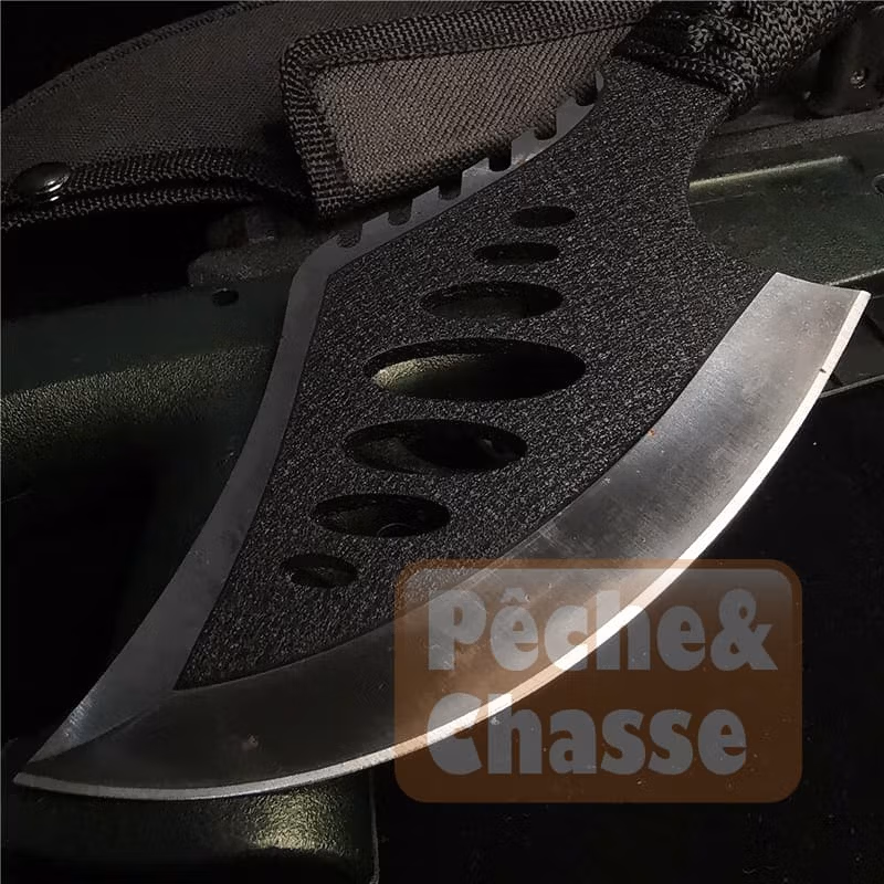 🔪 SurvivorX: Short-handled stainless steel 58HRC hatchet - Your ideal survival companion