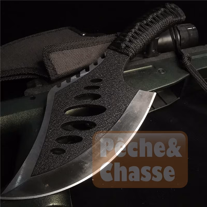 🔪 SurvivorX: Short-handled stainless steel 58HRC hatchet - Your ideal survival companion
