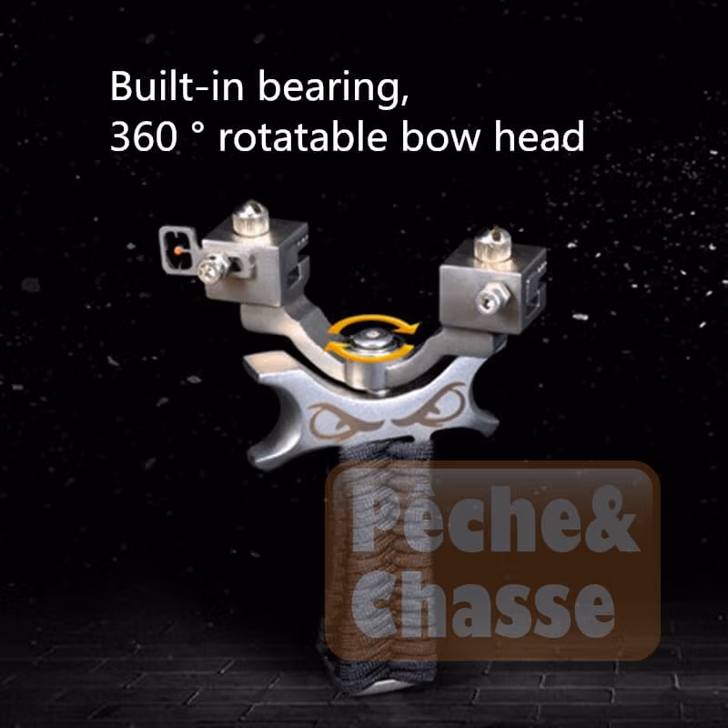 🎯 LaserMaster Slingshot 🚀: Stainless Steel Slingshot with Laser Sight - Unparalleled Precision & Power