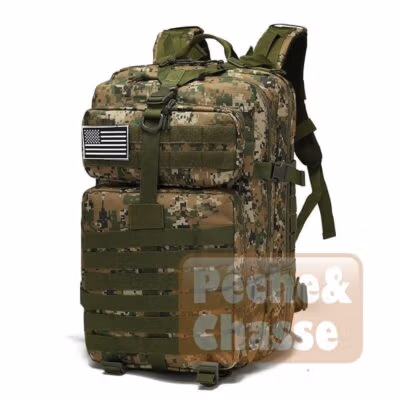 🎒NomadVenture - Tactical Nylon Backpack, the Waterproof Ally for your Adventures - 50L or 30L