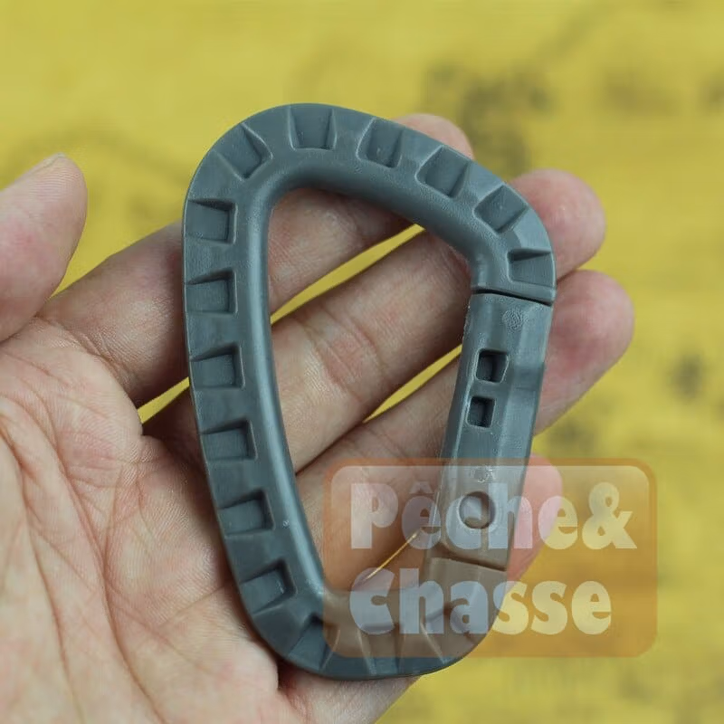đ§ââïžUltraLight TacHook: 5 Pcs Mousqueton porte-clĂ©s tactique en polymĂšre dur ultra-lĂ©ger - Un bijou de collection pour toutes vos actions d'alpinisme!đŒ