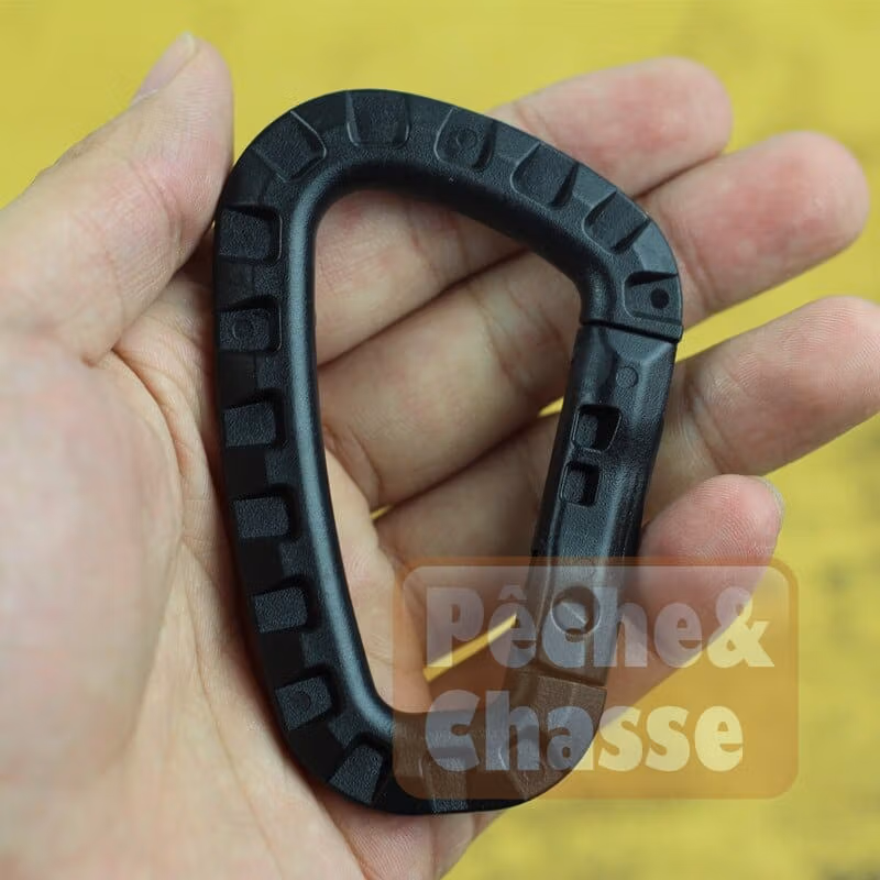 đ§ââïžUltraLight TacHook: 5 Pcs Mousqueton porte-clĂ©s tactique en polymĂšre dur ultra-lĂ©ger - Un bijou de collection pour toutes vos actions d'alpinisme!đŒ