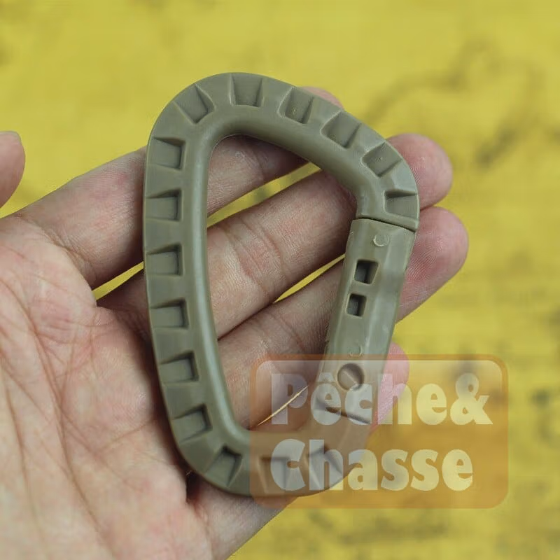 đ§ââïžUltraLight TacHook: 5 Pcs Mousqueton porte-clĂ©s tactique en polymĂšre dur ultra-lĂ©ger - Un bijou de collection pour toutes vos actions d'alpinisme!đŒ