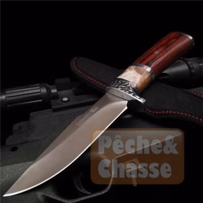 🗡️Hunter's Companion : le couteau de chasse pliant en acier inoxydable 58HRC – L'allié parfait pour chaque chasseur !