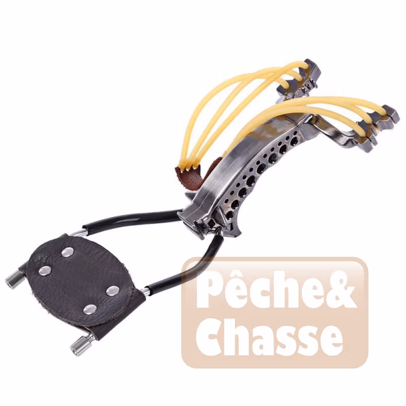 🎯 ProSlingshot X1 : Lance-pierre / Fronde de précision avec boussole intégrée et repose-poignée!