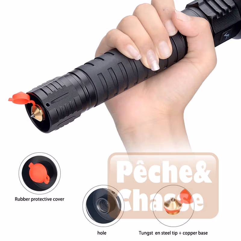 🔦 ProBeam X16 : Votre Lampe Tactique Ultra-Puissante pour des Expériences de Chasse et de Pêche Inégalées !