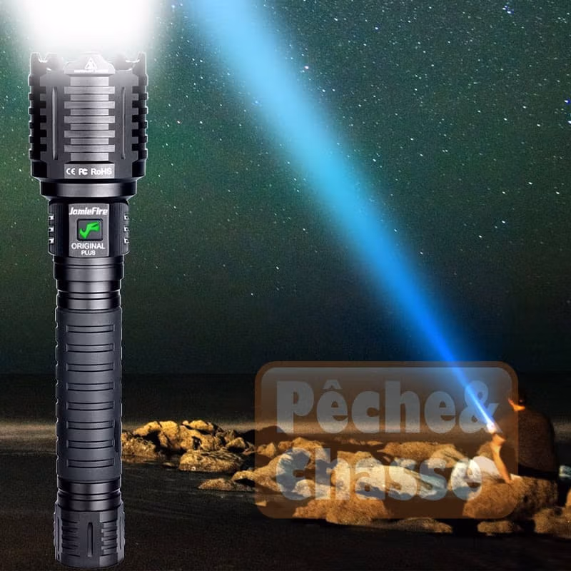 🔦 ProBeam X16 : Votre Lampe Tactique Ultra-Puissante pour des Expériences de Chasse et de Pêche Inégalées !