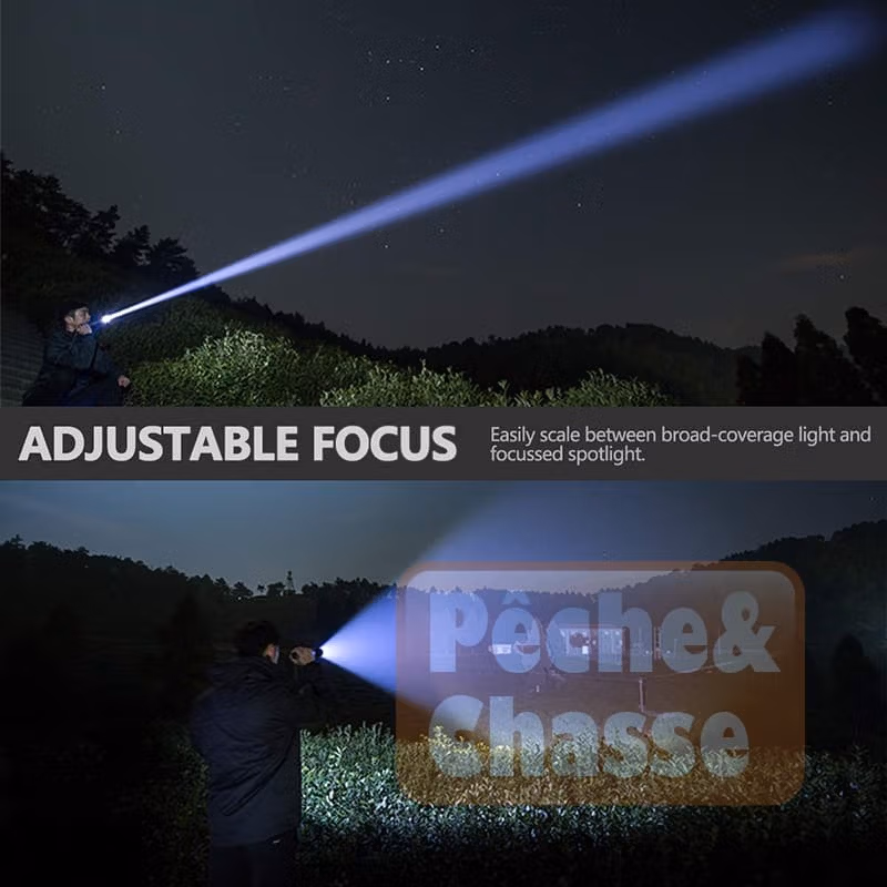 🔦 ProBeam X16 : Votre Lampe Tactique Ultra-Puissante pour des Expériences de Chasse et de Pêche Inégalées !
