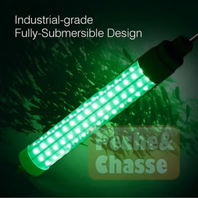 🎣 LuminOcean: Appât lumineux LED 10W à 2000 lumens - L'allié parfait pour la pêche de nuit ! 🌙