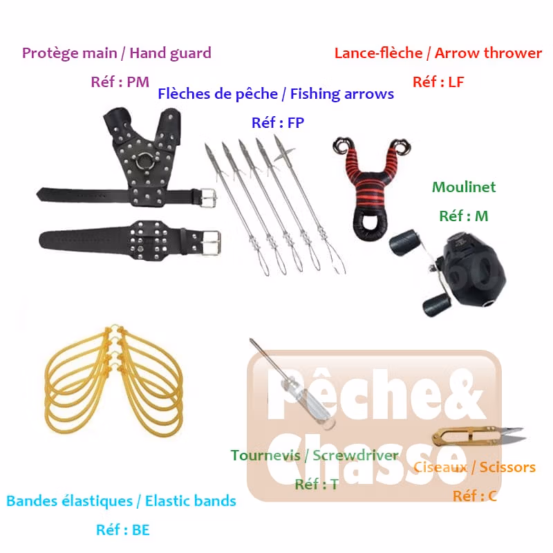 🎯 ArrowFisher Pro : Votre Lance-Flèche / Catapulte Ultra-Puissant pour une Chasse et Pêche Furtive!