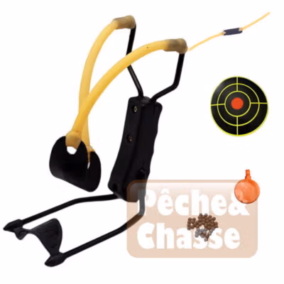 🎯 Lance pierre débutant : découvrez le pack complet pour un tir de projectile optimal avec notre fronde Élastique !