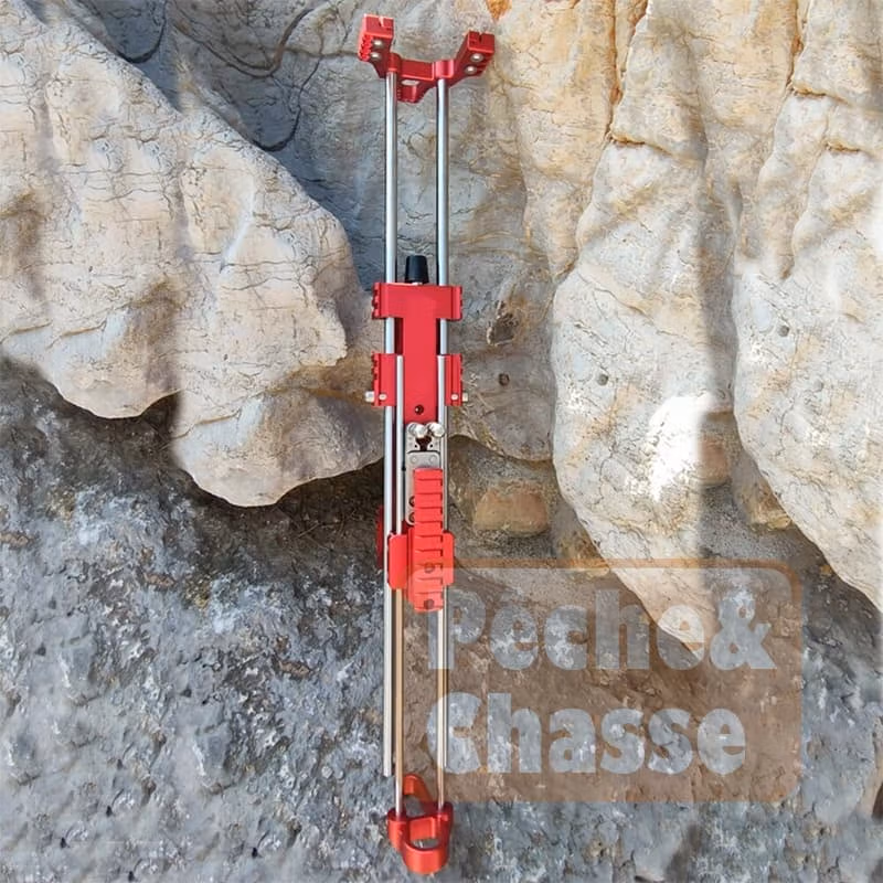 đŻ Lance pierre / catapulte de chasse semi automatique en acier inoxydable cnc : un lance pierre pro pour le tir