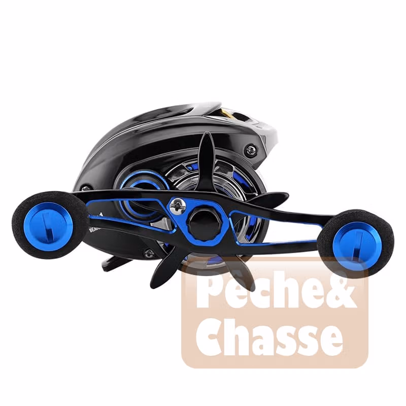 đŁ Moulinet BAITCASTING Anti-corrosion Ratio 7.6:1/7.0:1 â Ultra Haute Vitesse, 'PowerFish Pro' pour la PĂȘche au Carnassier