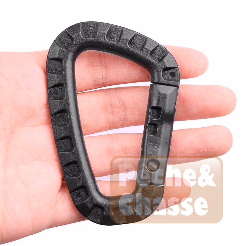 đ§ââïžUltraLight TacHook: 5 Pcs Mousqueton porte-clĂ©s tactique en polymĂšre dur ultra-lĂ©ger - Un bijou de collection pour toutes vos actions d'alpinisme!đŒ