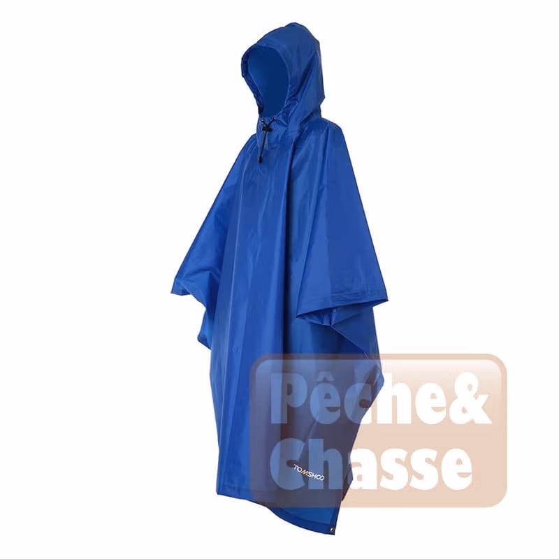 ☔ Explorer Pro Poncho 3 en 1 : Imper, Tapis & Tente – Poncho de Pluie Ultime pour Vélo et Activités de Plein Air 💪