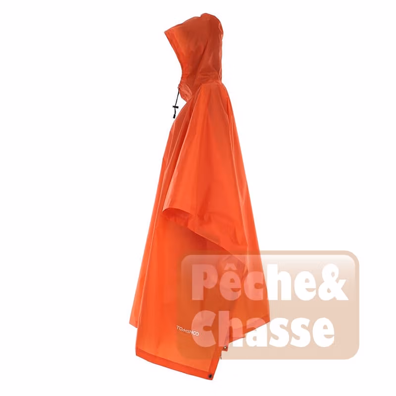 ☔ Explorer Pro Poncho 3 en 1 : Imper, Tapis & Tente – Poncho de Pluie Ultime pour Vélo et Activités de Plein Air 💪