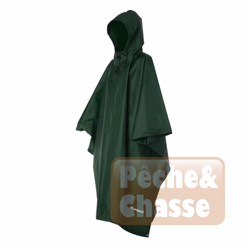 ☔ Explorer Pro Poncho 3 en 1 : Imper, Tapis & Tente – Poncho de Pluie Ultime pour Vélo et Activités de Plein Air 💪