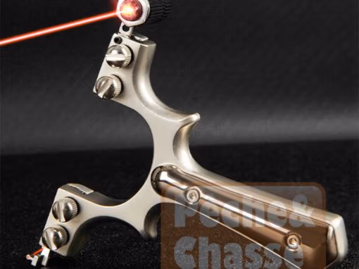 Lance Pierre Laser – EagleEye – Acier Inoxydable, Viseur Laser & Niveau Ă Bulle Lance Pierre Laser – EagleEye – Acier Inoxydable, Viseur Laser & Niveau Ă Bulle