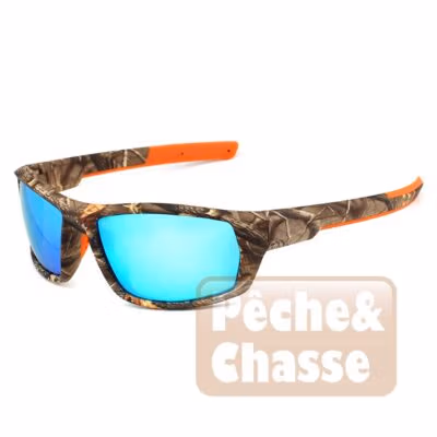 🔆 SportShade™ - Lunettes de Soleil Polarisées UV400 Camouflage pour Sport, Pêche - Hommes et Femmes - Idéales pour la Chasse et la Pêche 🎣