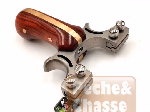 Lance Pierre de Chasse de précision – EagleStrike – Viseur Fibre & Bulle