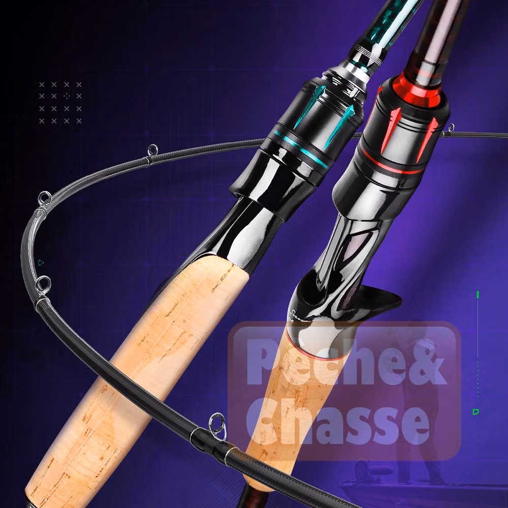 Canne à Pêche pour Truite - TroutMaster - Centre de Gravité Optimal & Carbone 100%