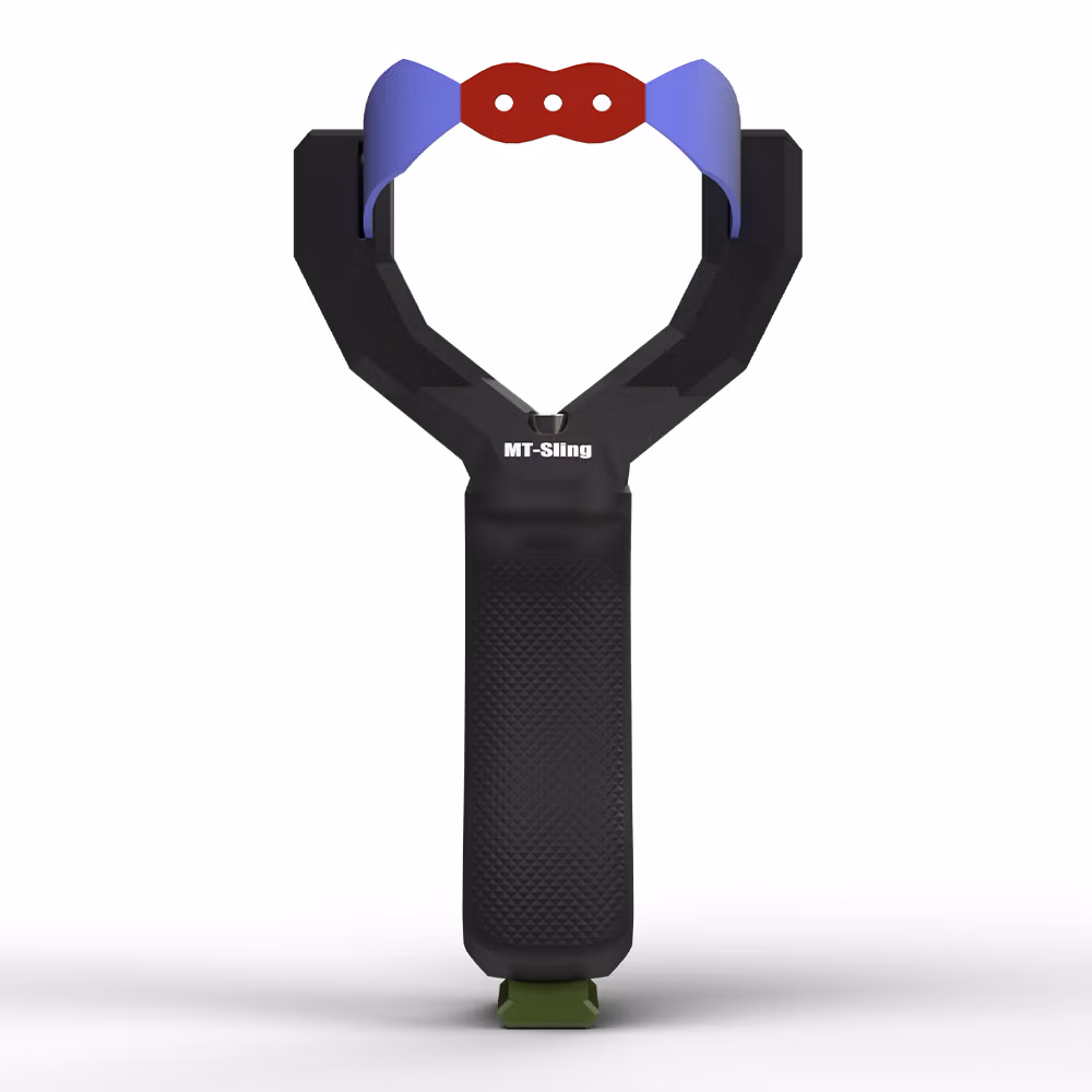 MT-Sling X1 - Lance-pierre 100% Français en Impression 3D | Haute Précision et Design Innovant