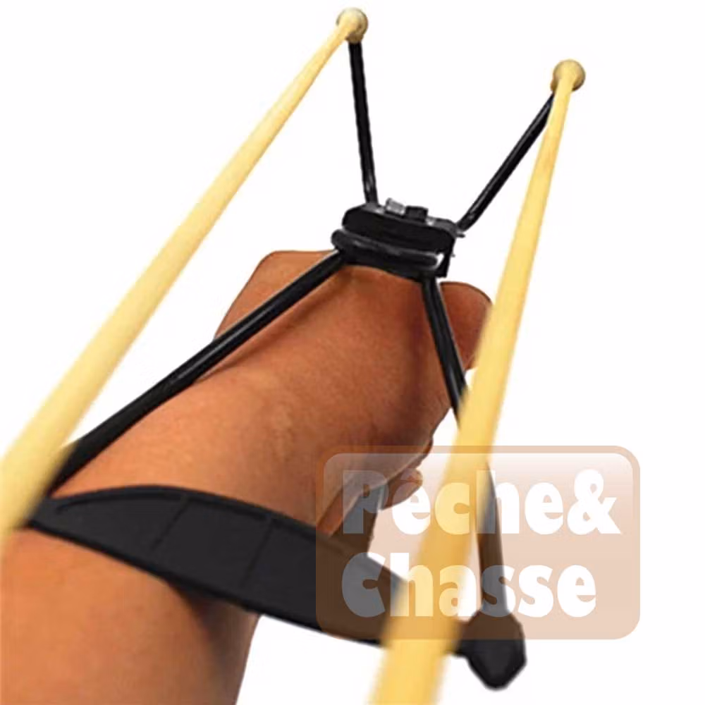 Lance pierre débutant – EasyGrip – prise stable | tir précis